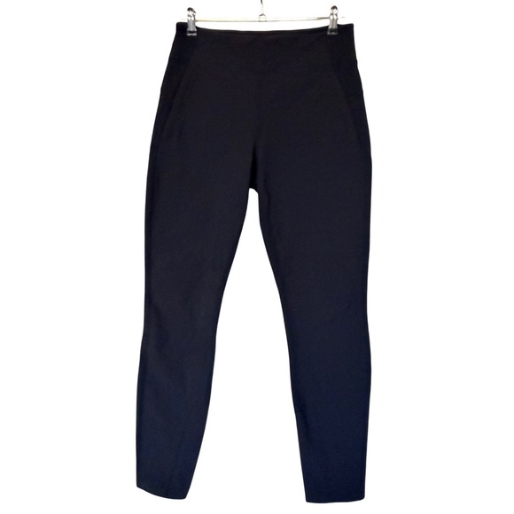 Athleta Pants - Athleta Womens Black High Rise Skinny Travel Pants Size 12 Stretch Pockets